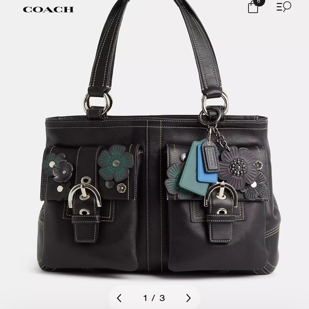 Vintage Coach Upcrafted SoHo Business Tote